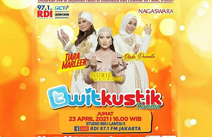 Besok, “Twitkustik” RDI 97.1 FM Edisi Artis Ramadan NAGASWARA!