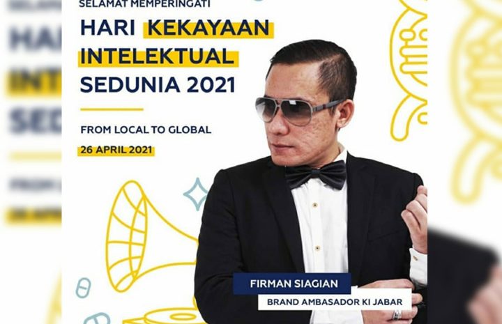 Hari Kekayaan Intelektual Sedunia, Firman Siagian: Masyarakat Jangan Berhenti Berkreasi