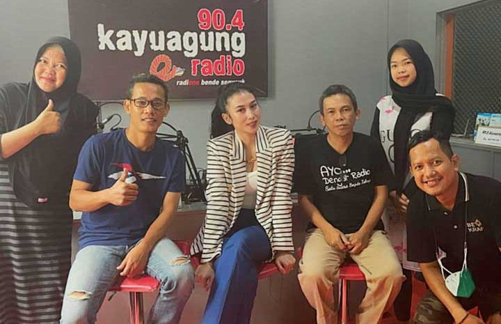 Rilis Lagu Religi, Shella O Visit Media di Kampung Halaman