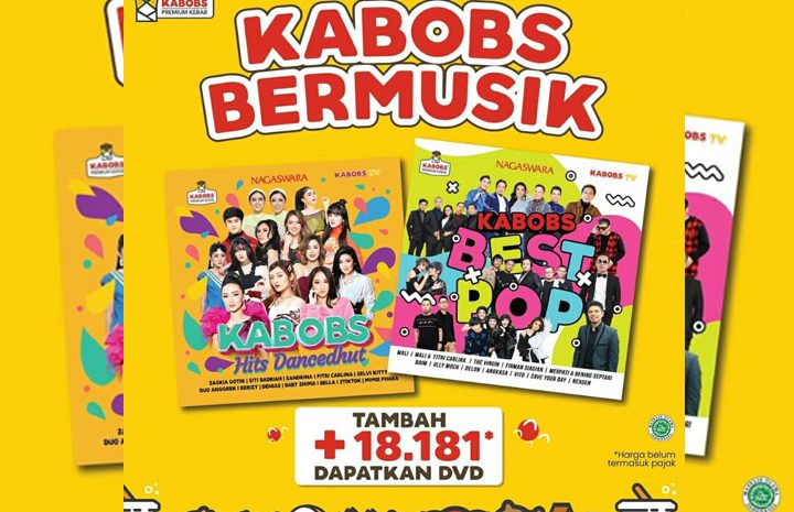  NAGASWARA Gandeng KABOBS Edar “DVD Best Pop” & “Hits Dancedhut”