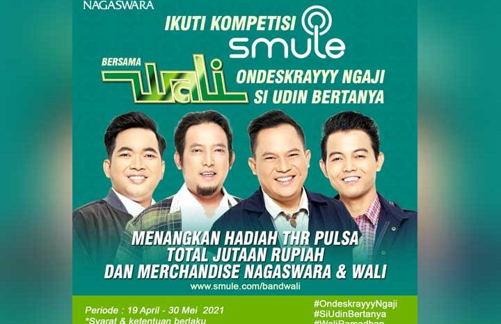 Tinggal 9 Hari Lagi Kompetisi Smule Bernyanyi Bersama Wali!