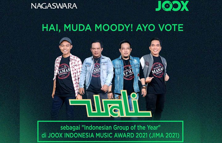  JOOX!!! Ayo, Dukung Wali Band Jadi “Indonesian Group Of The Year”